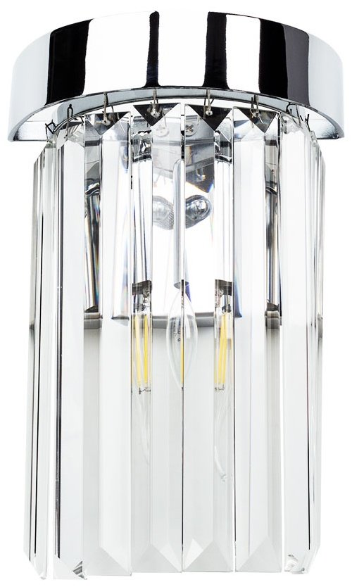 Бра настенный Arte Lamp Е14, серебристый купить,NaN