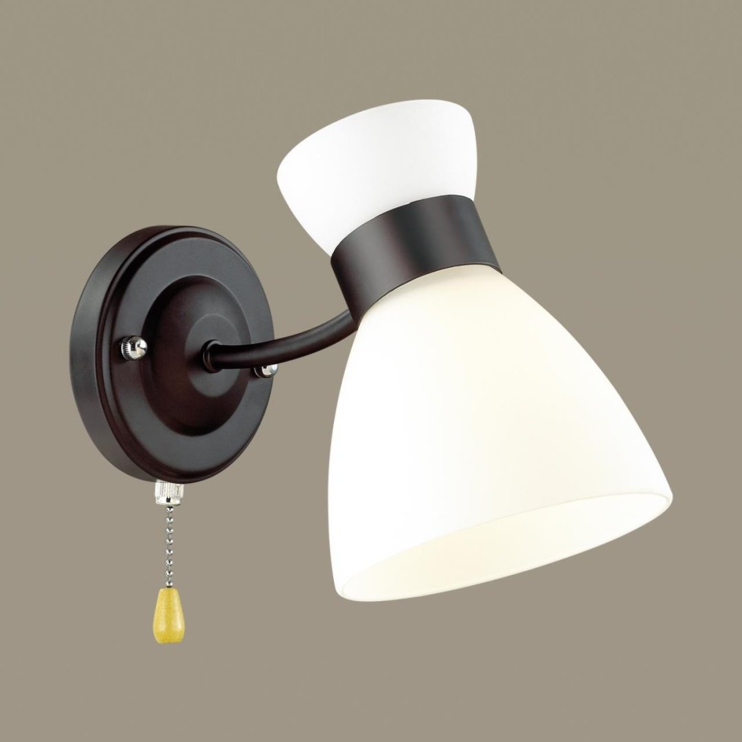Бра настенный Lumion E27, черный купить,NaN