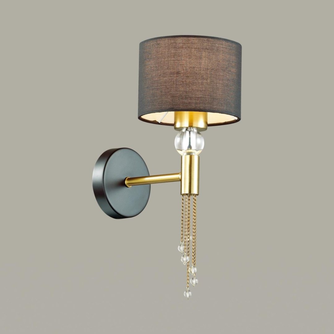 Бра настенный Lumion E27, черный купить,NaN