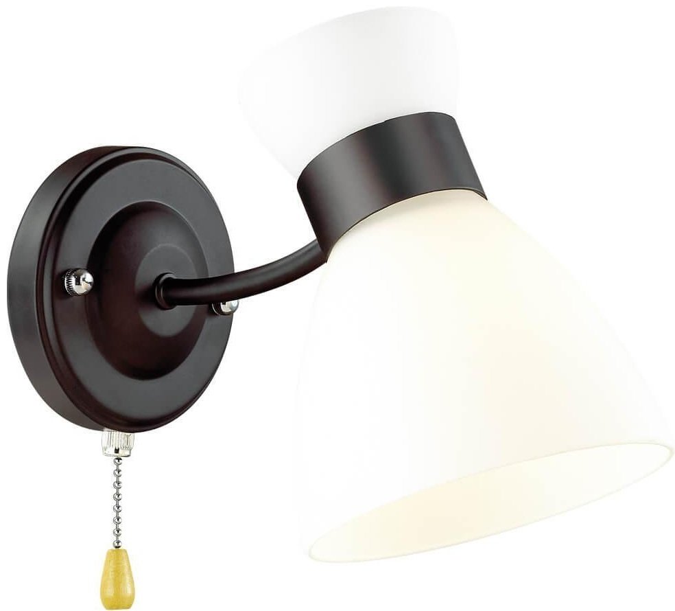 Бра настенный Lumion E27, черный купить,NaN
