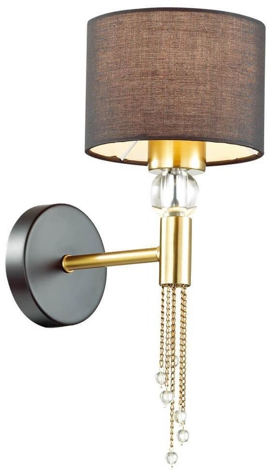 Бра настенный Lumion E27, черный купить,NaN