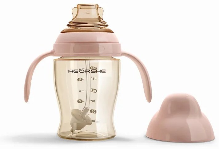 Бутылочка HEORSHE HOS18-01-003-SP 180 мл розовый купить,0