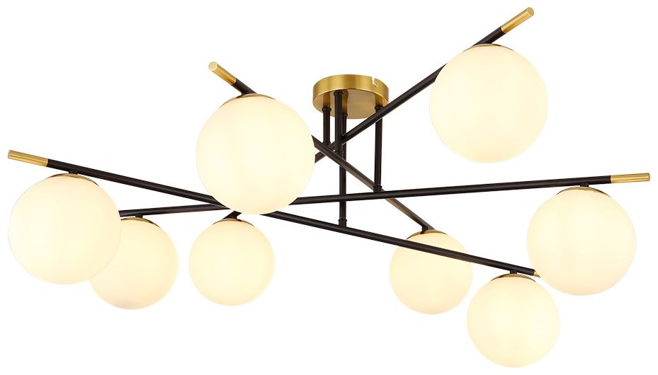 Светильник потолочный Arte Lamp E14 40 Вт черный, белый купить,NaN