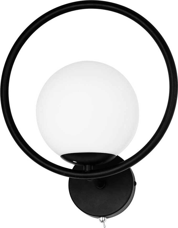 Бра настенный Arte Lamp E14, черный, белый купить,NaN