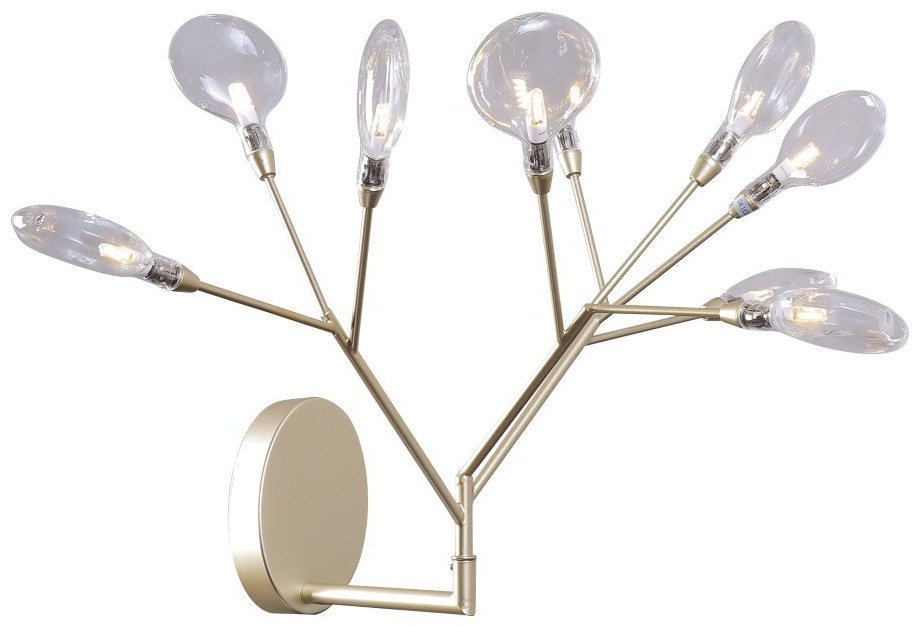 Бра настенный Crystal Lux G4, золотистый купить,NaN