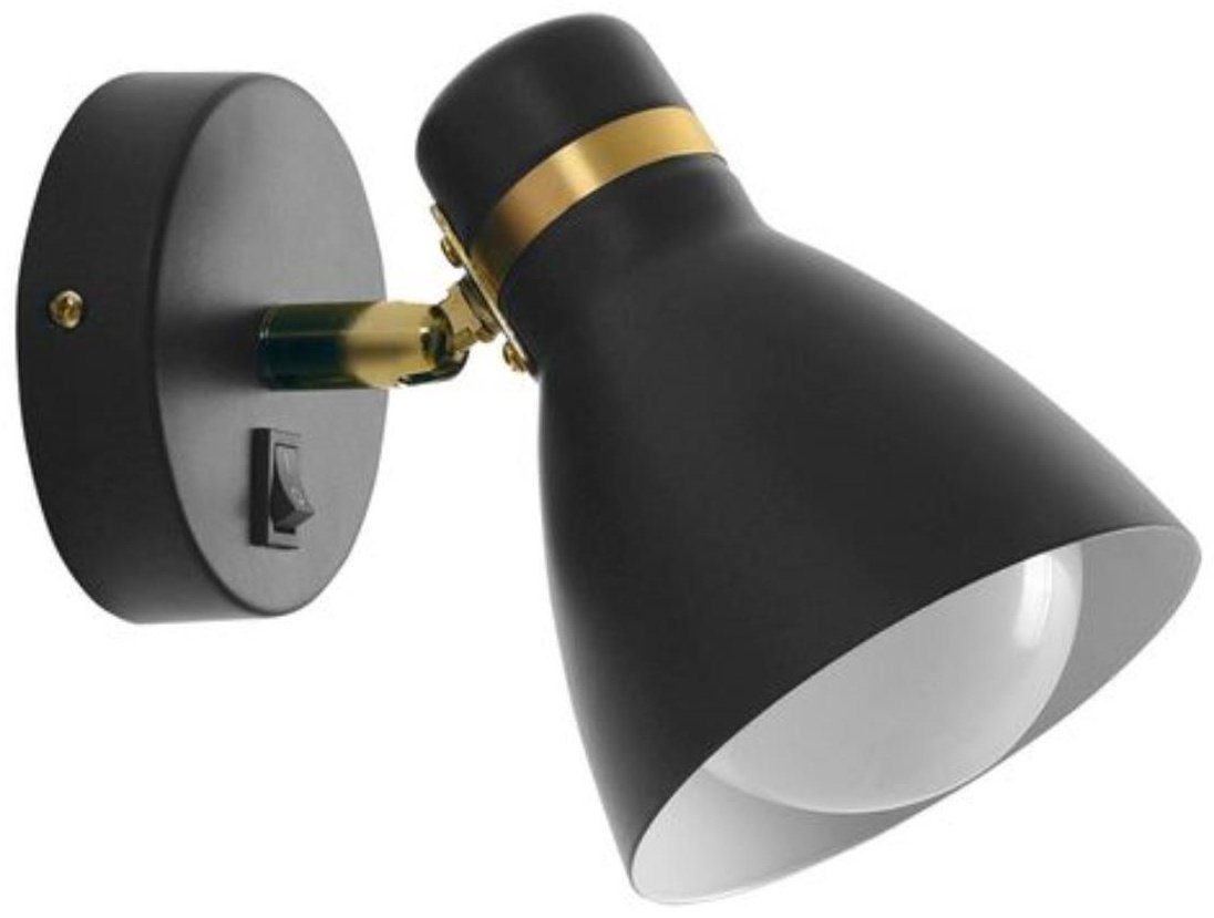 Бра настенный Arte Lamp E27, черный купить,NaN