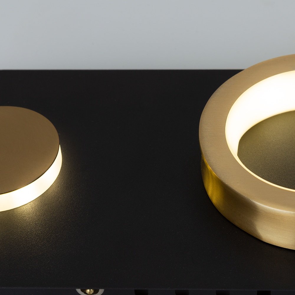 Бра настенный Arte Lamp LED, черный, белый купить,NaN