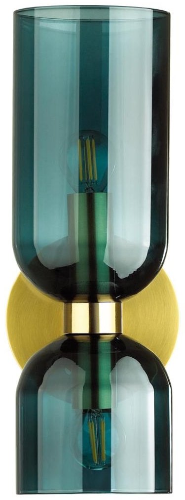 Бра настенный Odeon Light Е14, синий, коричневый купить,NaN