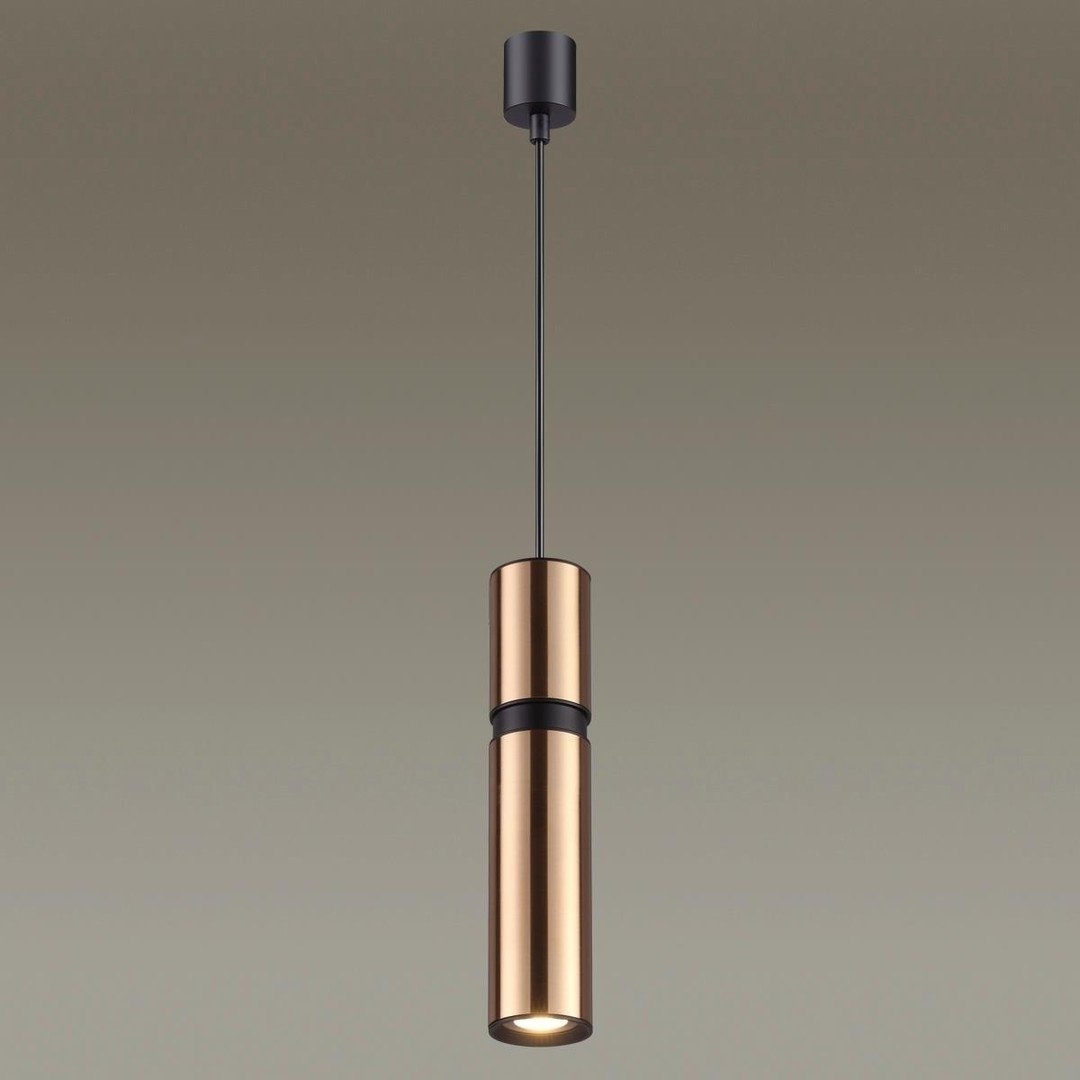 Бра подвесной Odeon Light GU10, черный, золотистый купить,NaN