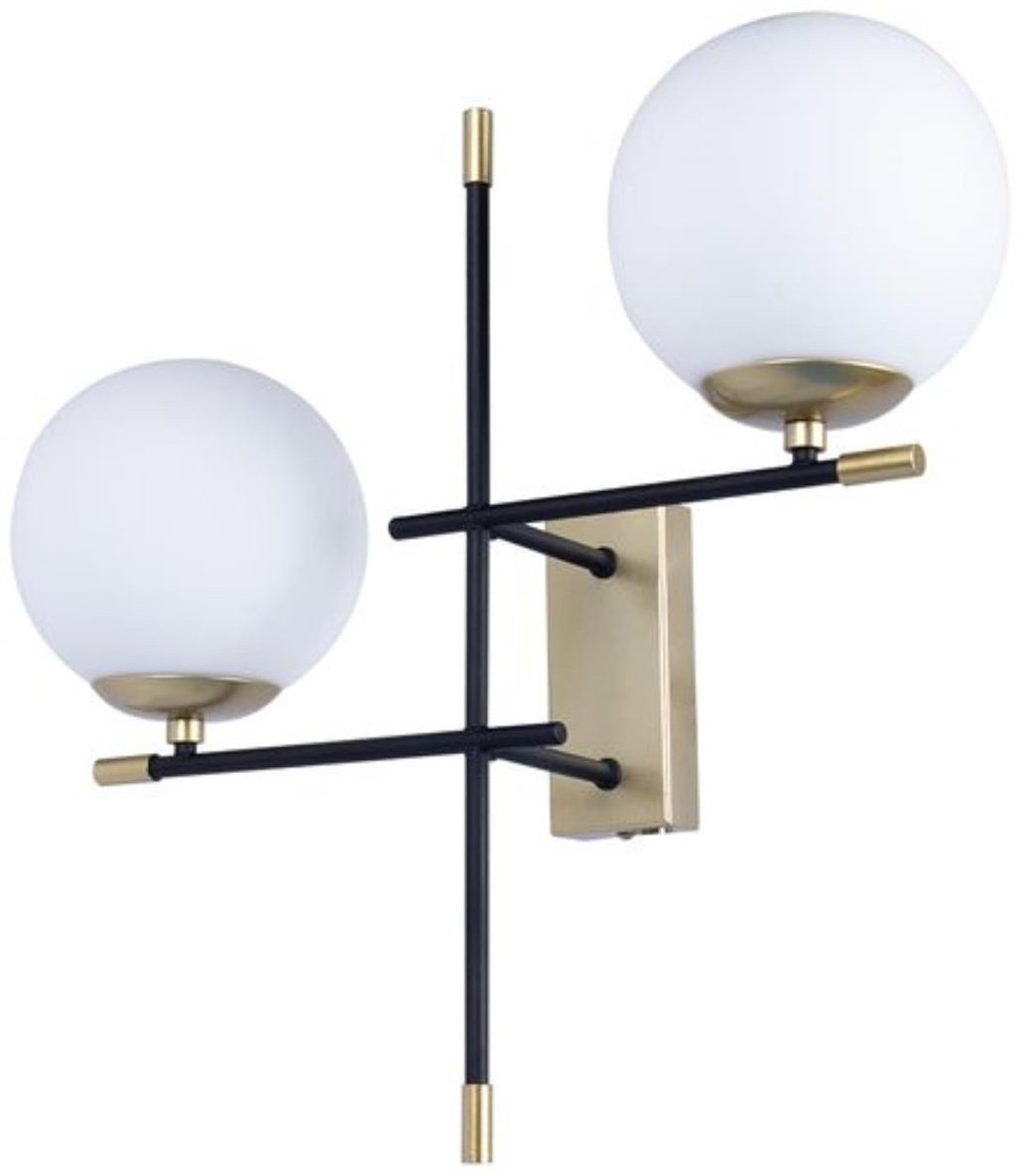 Бра настенный Arte Lamp Е14, черный, белый купить,NaN