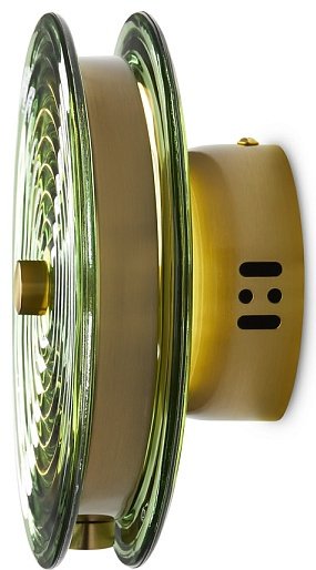 Бра настенный Freya LED, золотистый, зеленый купить,NaN