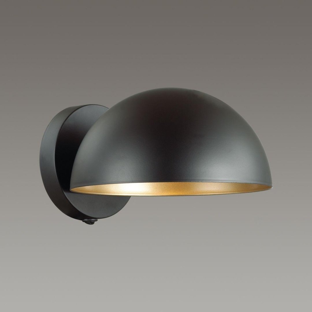 Бра настенный Lumion E27, черный, золотистый купить,NaN