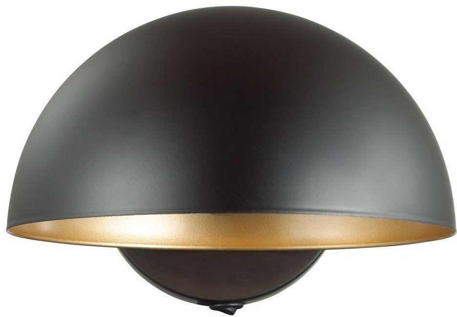Бра настенный Lumion E27, черный, золотистый купить,NaN