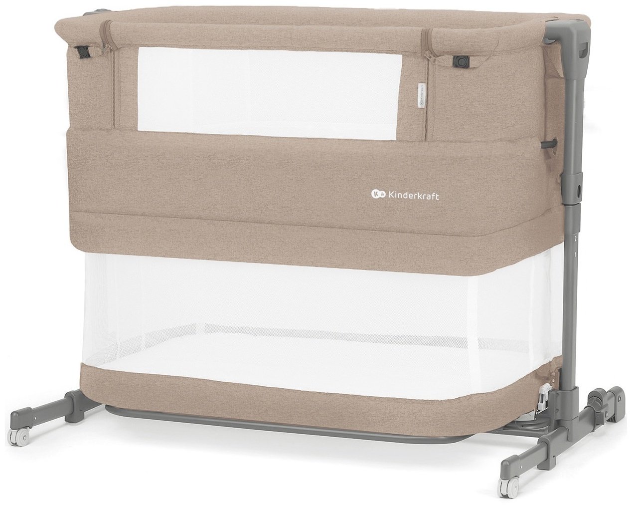Манеж-кровать Kinderkraft NESTE GROW Beige, бежевый купить,0