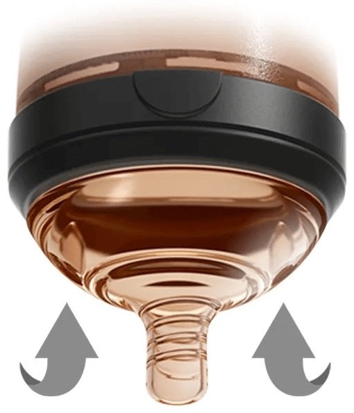 Бутылочка HEORSHE Ultra wide neck 160 мл черный купить,0