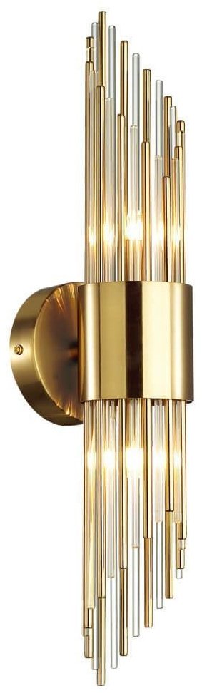 Бра настенный Odeon Light G9, золотистый, прозрачный купить,NaN