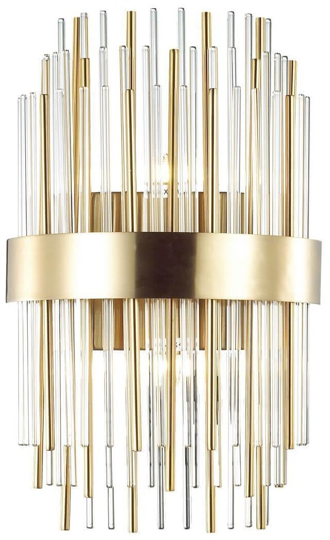 Светильник настенный Odeon Light G9 40 Вт золотистый, прозрачный купить,NaN