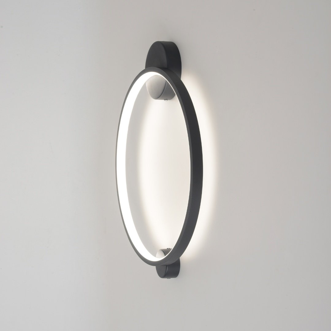 Бра настенный Crystal Lux LED, черный купить,NaN