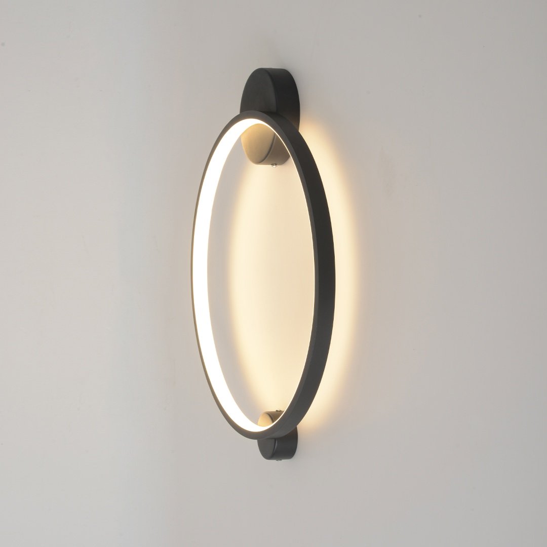 Бра настенный Crystal Lux LED, черный купить,NaN