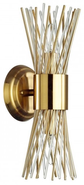 Бра настенный Odeon Light Е14, золотистый купить,NaN