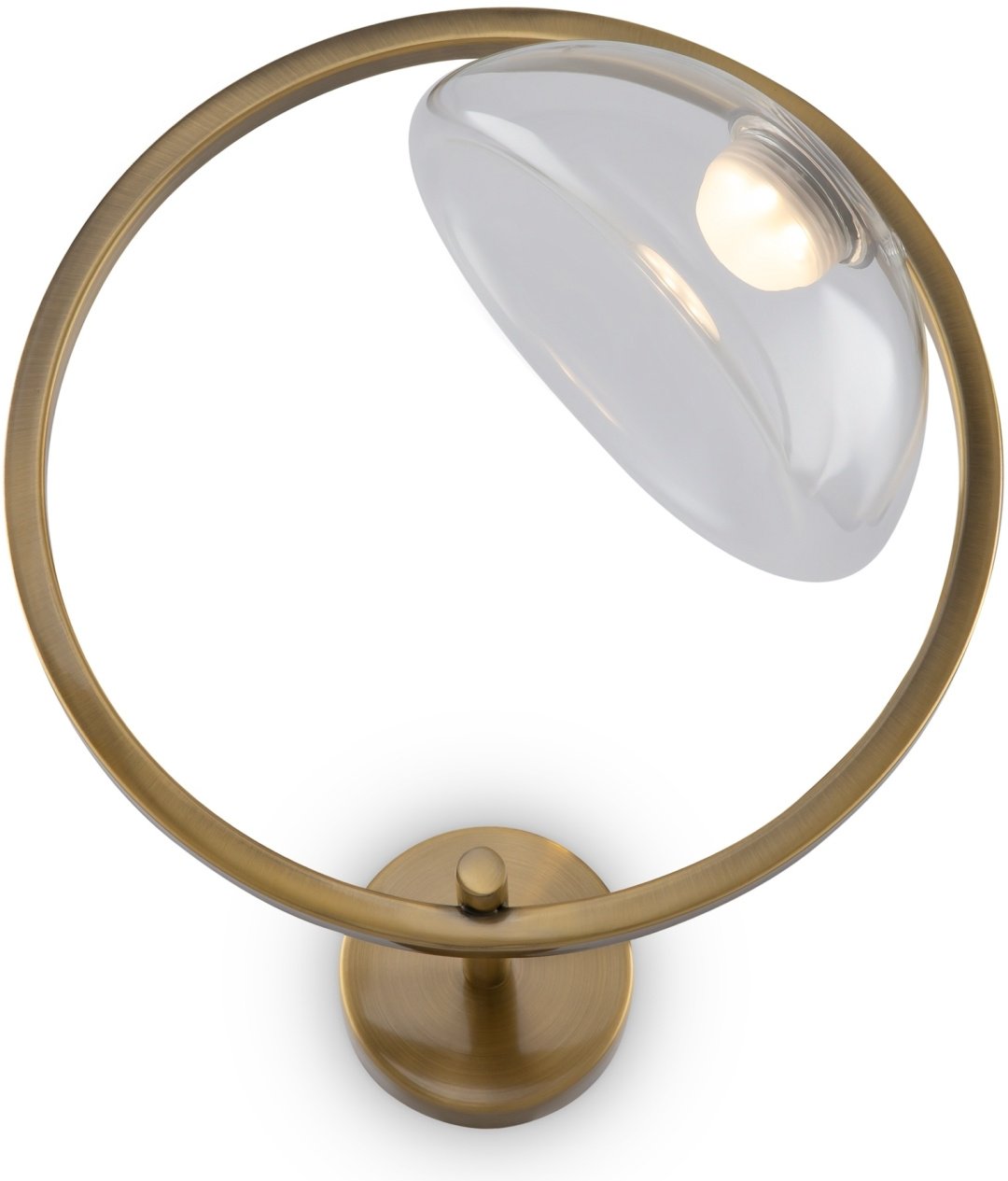 Бра настенный Maytoni LED, золотистый, прозрачный купить,NaN