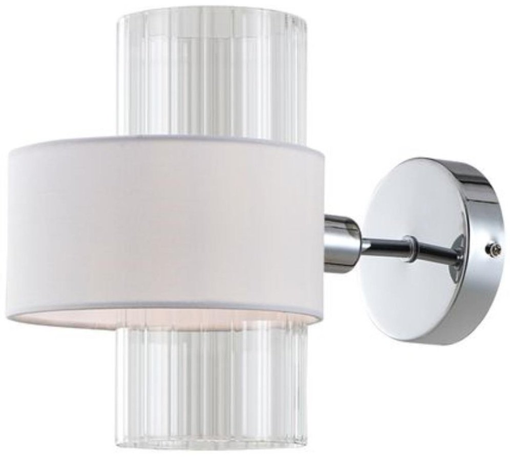 Бра настенный Arte Lamp E14, белый, серебристый, прозрачный купить,NaN