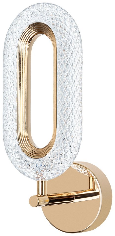 Бра настенный Arte Lamp LED, золотистый, прозрачный купить,NaN