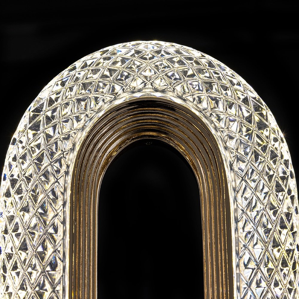 Бра настенный Arte Lamp LED, золотистый, прозрачный купить,NaN