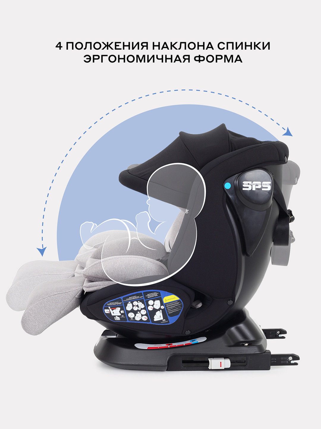 RANT Nitro plus 0/1/2/3 (до 36 кг) бежевый - ForteMarket RANT Nitro plus 0/1/2/3 (до 36 кг) бежевый купить,0