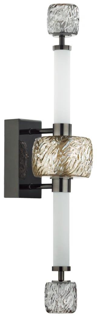 Светильник настенный Odeon Light LED 28 Вт черный купить,NaN