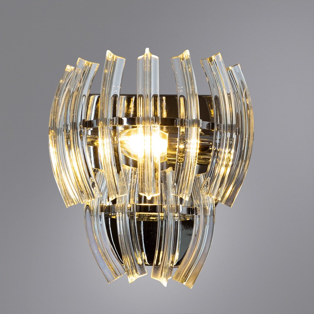 Бра настенный Arte Lamp E14, прозрачный купить,NaN