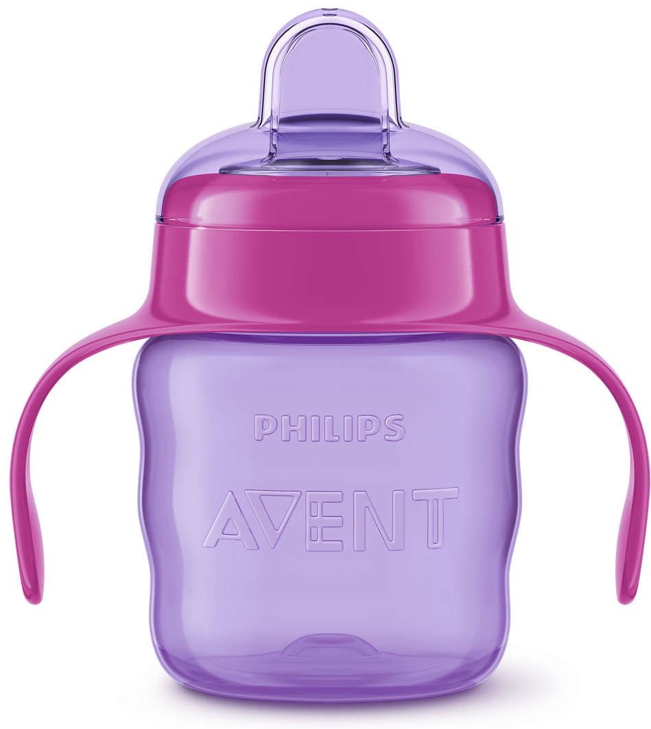 Поильник-непроливайка Philips Avent SCF551/03 Comfort, 200 мл, пластик/силикон