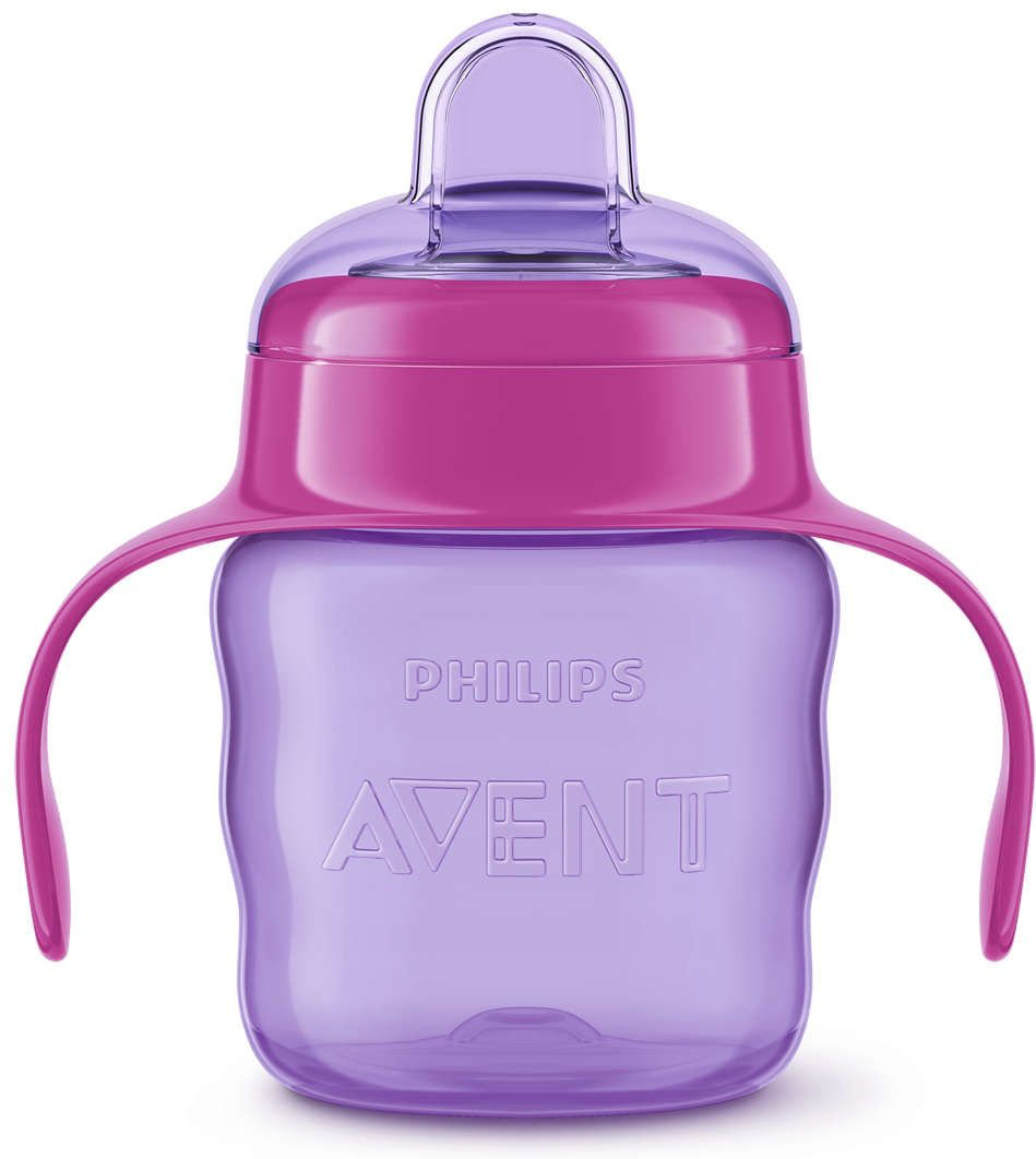 Поильник-непроливайка Philips Avent SCF551/03 Comfort, 200 мл, пластик/силикон