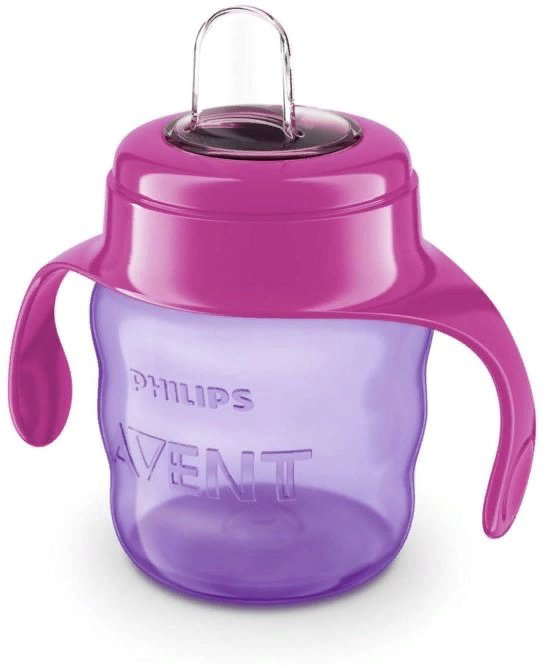 Поильник-непроливайка Philips Avent SCF551/03 Comfort, 200 мл, пластик/силикон купить,NaN