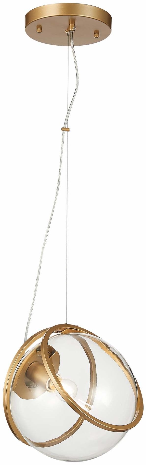 Светильник потолочный ST Luce E27 40 Вт золотистый, прозрачный купить,NaN
