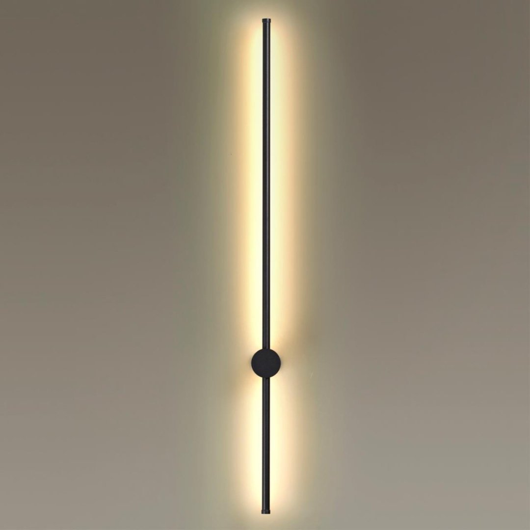 Светильник настенный Odeon Light LED 18 Вт черный купить,NaN