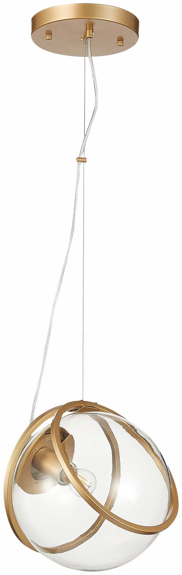 Светильник потолочный ST Luce E27 40 Вт золотистый, прозрачный купить,NaN