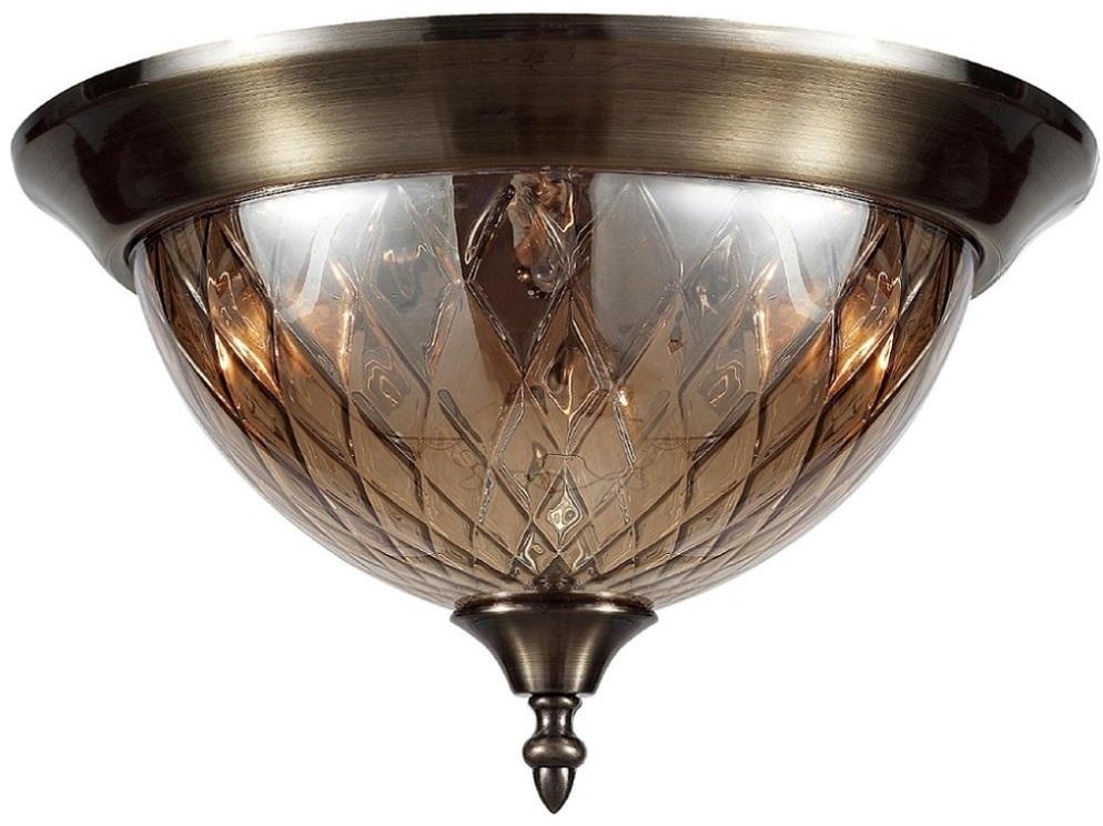 Светильник потолочный Crystal Lux E14 40 Вт бронза купить,NaN