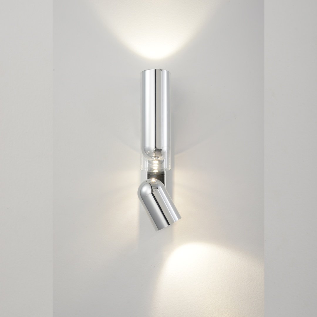 Светильник настенный Crystal Lux LED 15 Вт прозрачный купить,NaN