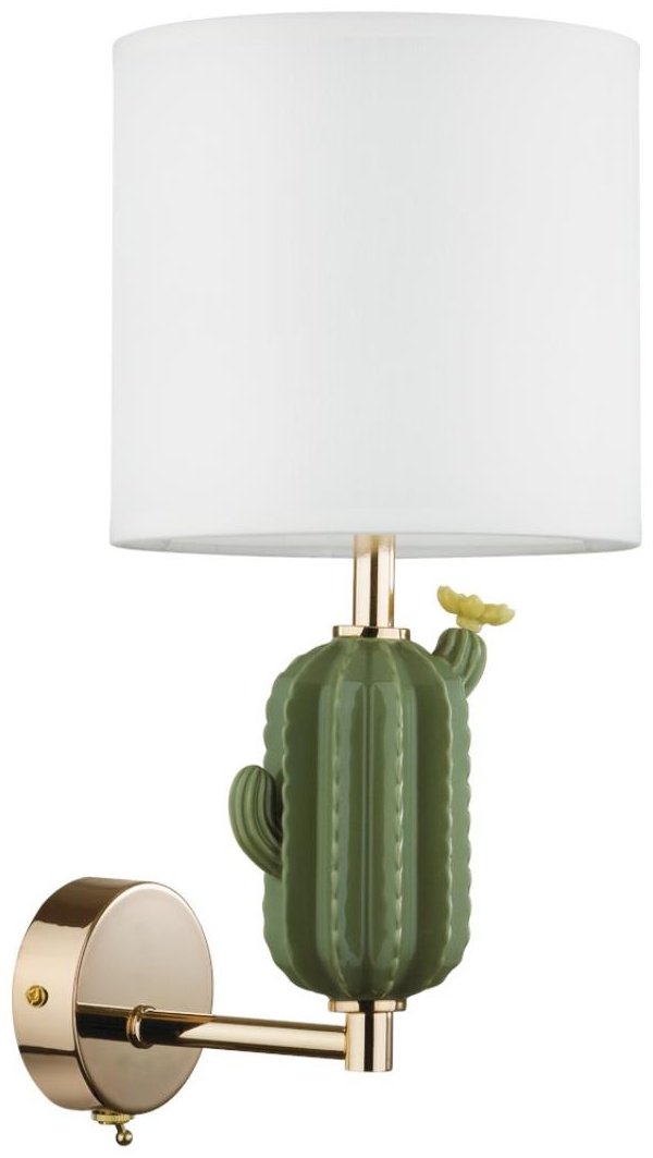 Бра настенный Odeon Light E14, золотистый, белый купить,NaN