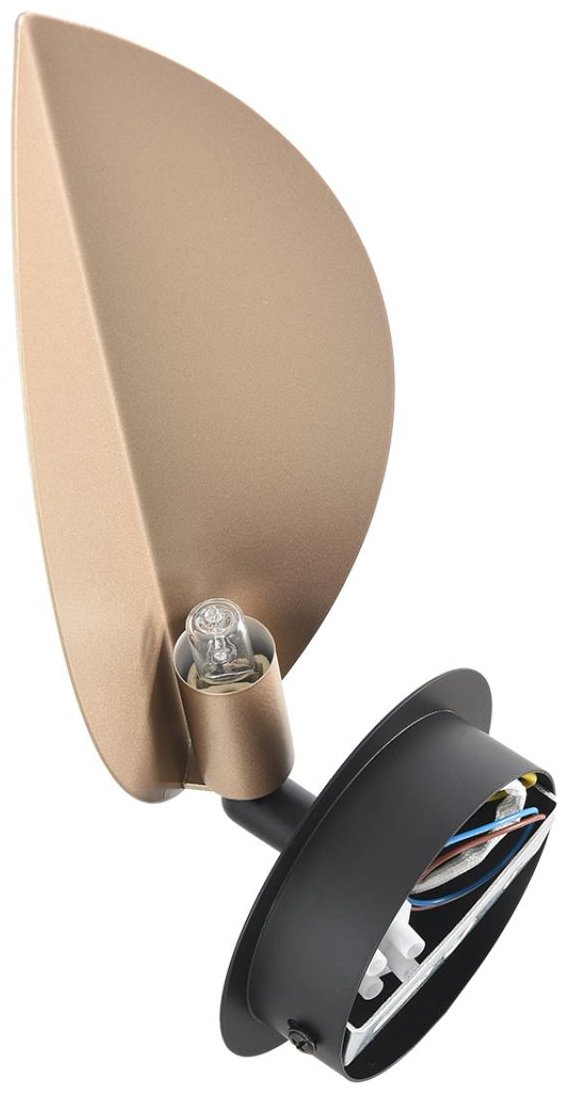 Бра настенный Lumion G9, черный, золотистый купить,NaN