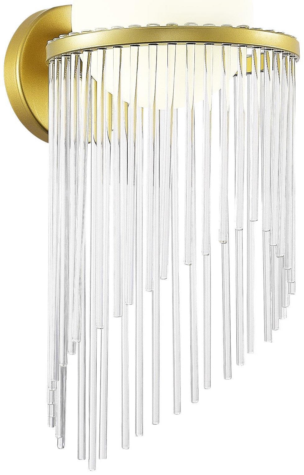 Бра настенный ST Luce E27, золотистый, белый купить,NaN