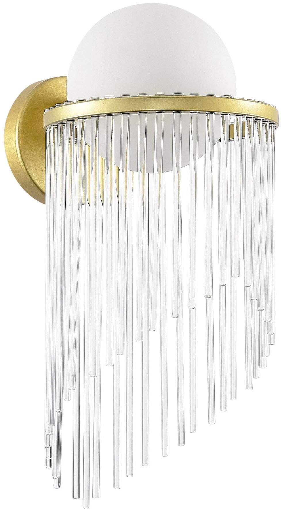 Бра настенный ST Luce E27, золотистый, белый купить,NaN