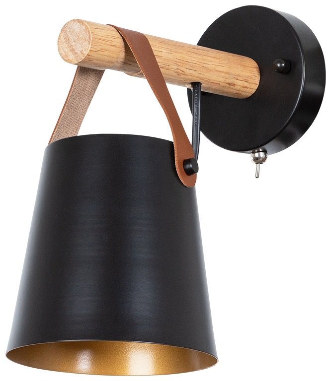 Бра настенный Arte Lamp E27, черный купить,NaN