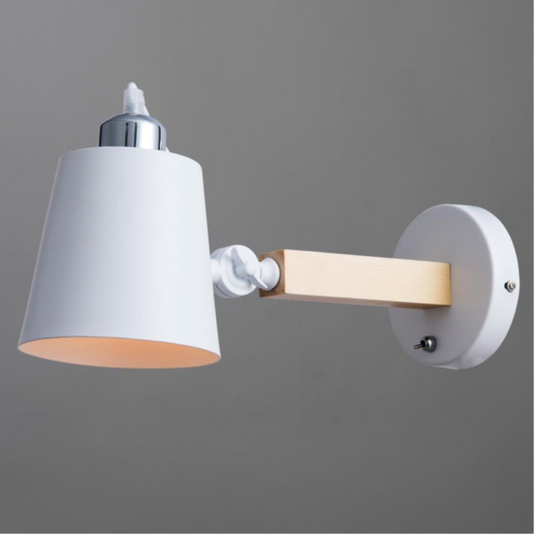 Бра настенный Arte Lamp E27, белый купить,NaN