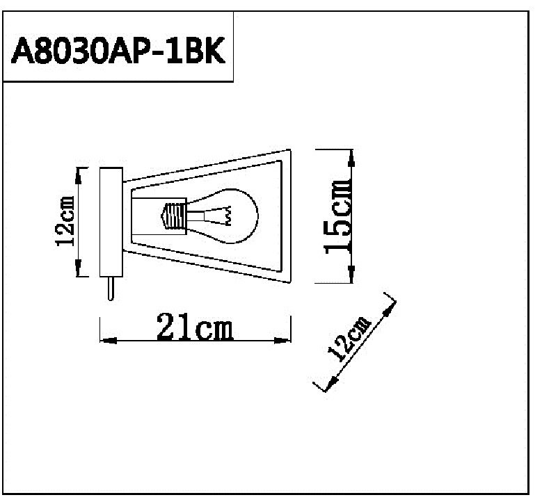 Бра настенный Arte Lamp E27, черный, бежевый купить,NaN