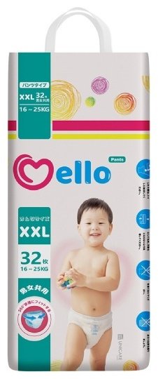 Подгузники-трусики Mello XXL, 32 шт