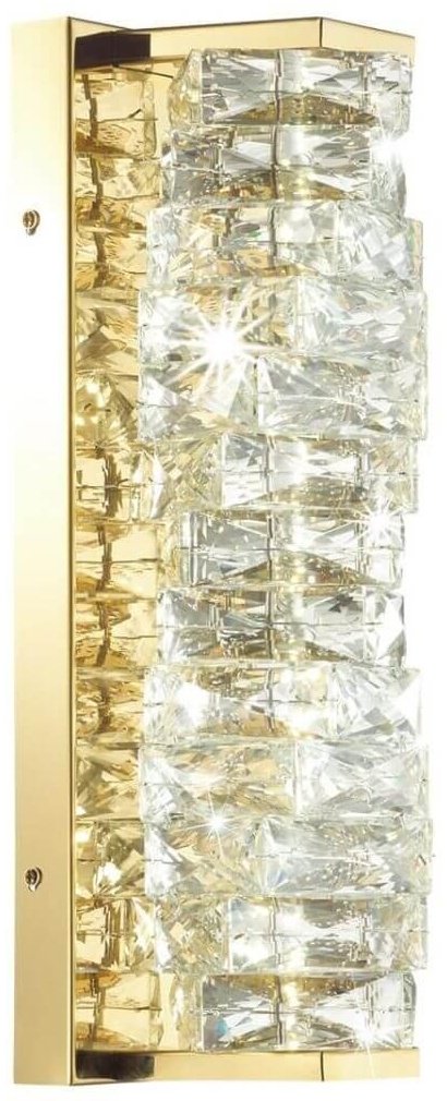 Бра настенный Odeon Light LED, золотистый, прозрачный купить,NaN