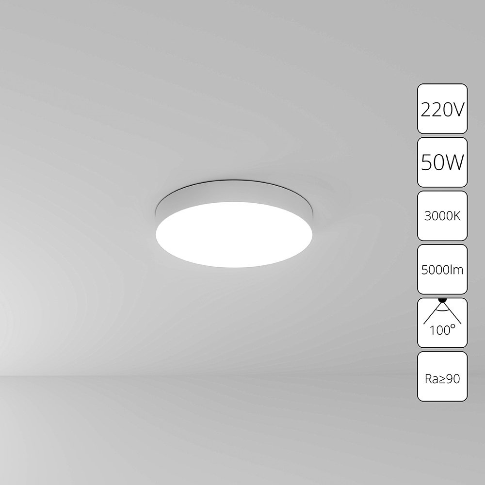 Светильник потолочный Arte Lamp LED 50 Вт белый купить,NaN