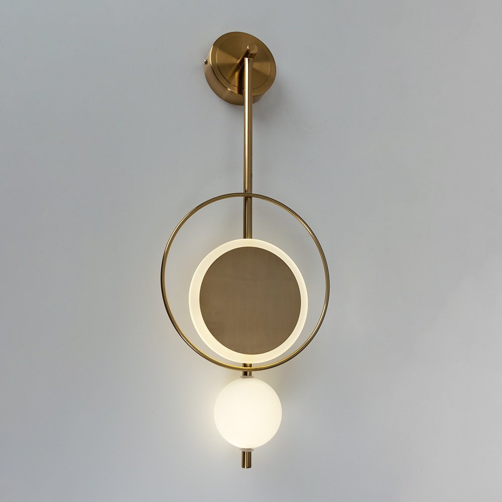 Бра настенный Arte Lamp LED, золотистый, белый купить,NaN